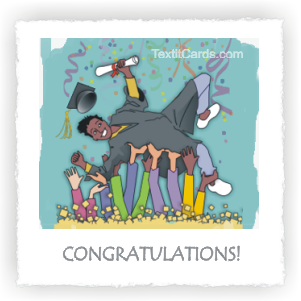 Congratulations on your graduation!